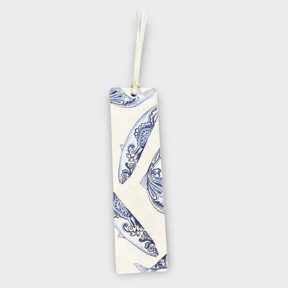Blue Fish Small Bookmark - Sarah Tustin - Just Makers Sarah Tustin