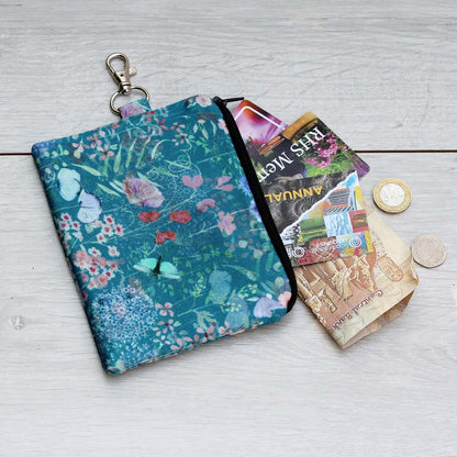 Botanical Meadow Silk Pouch  - Pattern Passion_Just Makers