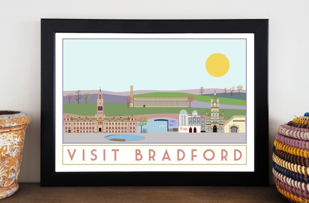 Bradford A3 Print - Sweetpea and Rascal - Just Makers Sweetpea and Rascal