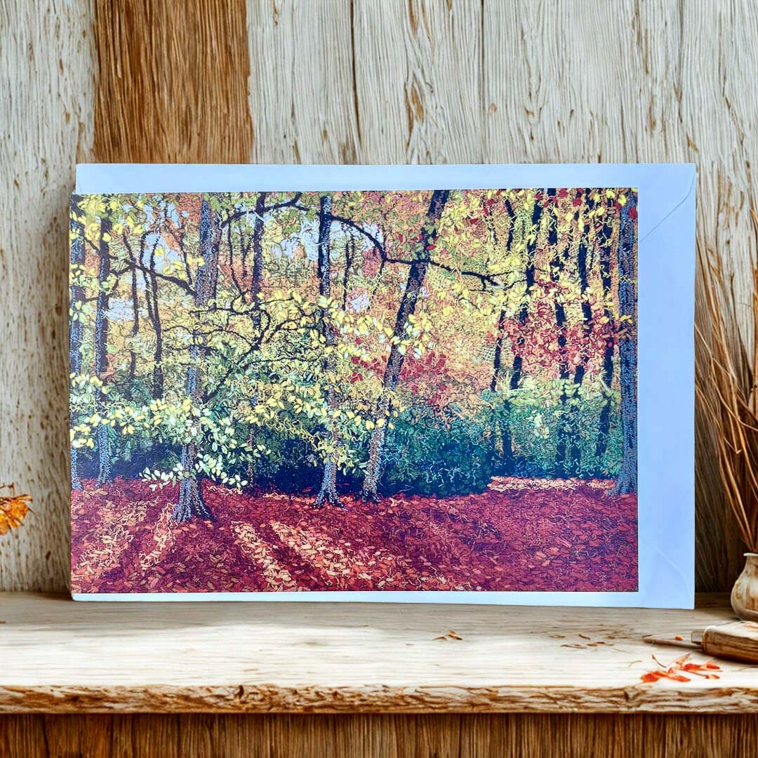 Breaking Light Greeting Card - Fiona Robertson_Just Makers