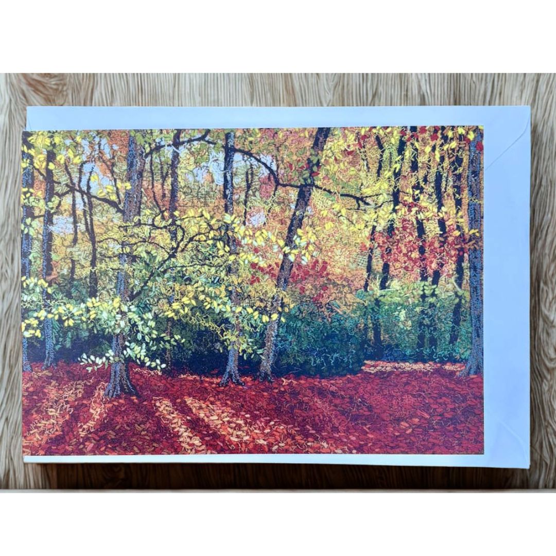 Breaking Light Greeting Card - Fiona Robertson_Just Makers