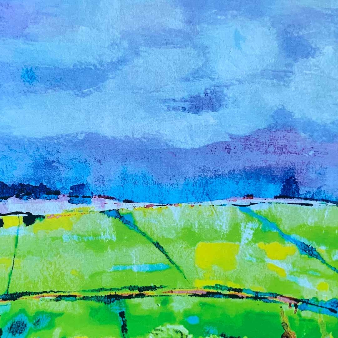 Brimham Rocks Greeting Card - Gill Kirk - Just Makers Gill Kirk Artist