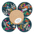 British Garden Birds Set of Four Coasters - Bean and Bemble_Just Makers