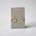 Bubble Gum Disc Bird Earrings - Nancy Jones_Just Makers