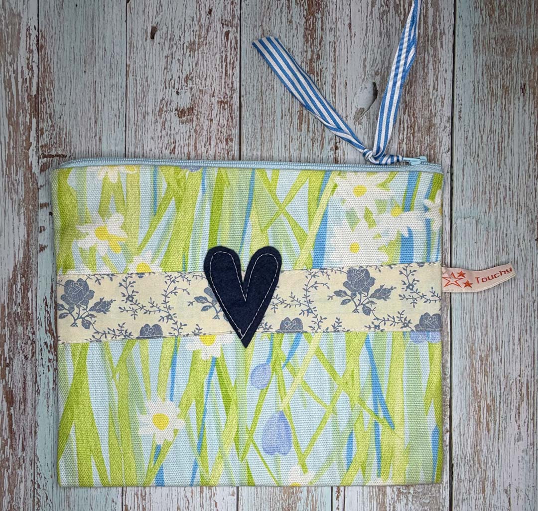 Buckets, Spades and Spotting Mermaids Purse Back - Touchy Feely Textiles_Just Makers