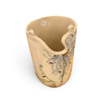 Bursting Out Vase - Kissed Frog Ceramics_Just Makers