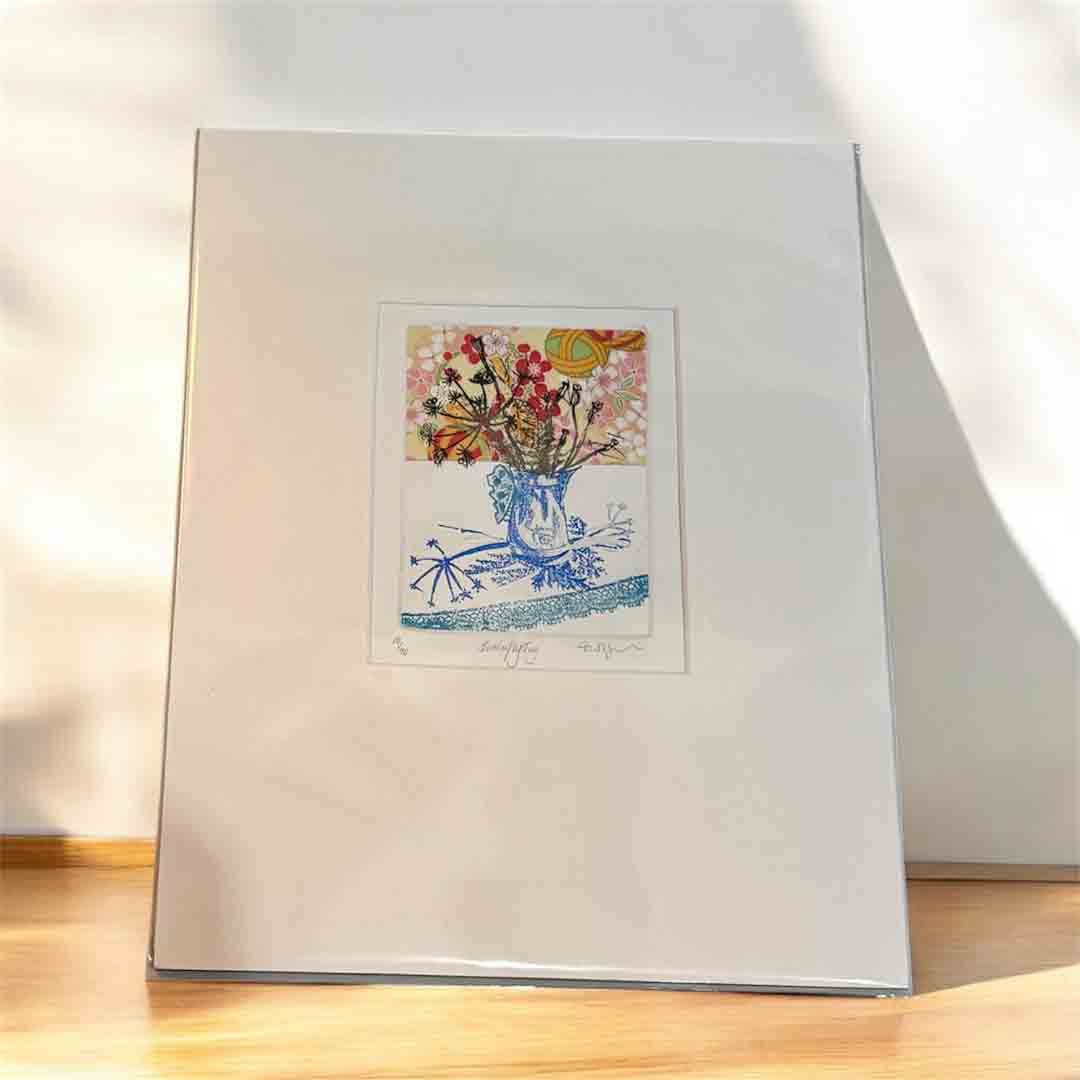 Butterfly Jug Etching - Moira Mctague - Just Makers Moira McTague