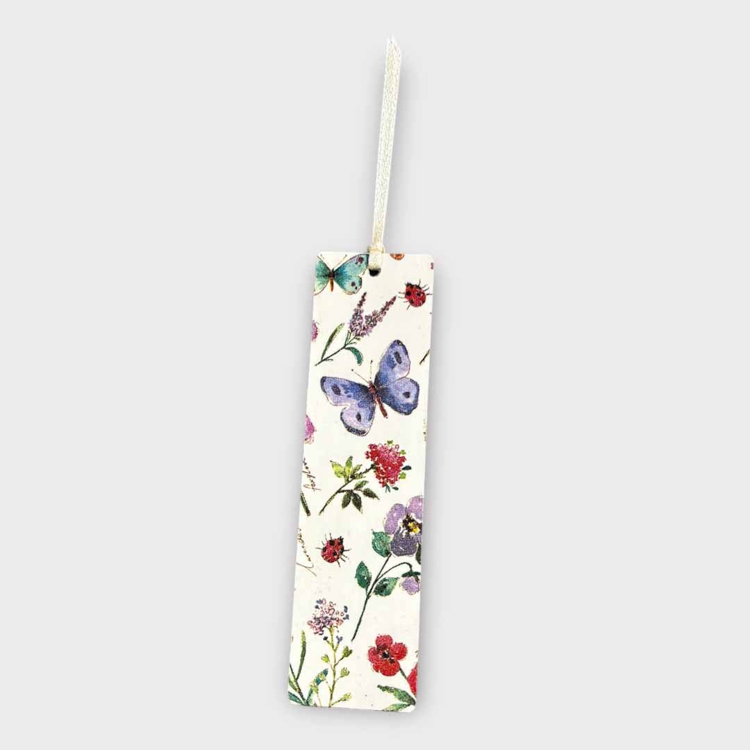 Butterfly and Flower Small Bookmark - Sarah Tustin - Just Makers Sarah Tustin