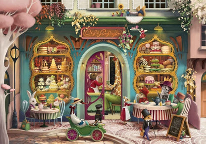 Cafe Floofington Jigsaw Image - Demelsa Haughton_Just Makers