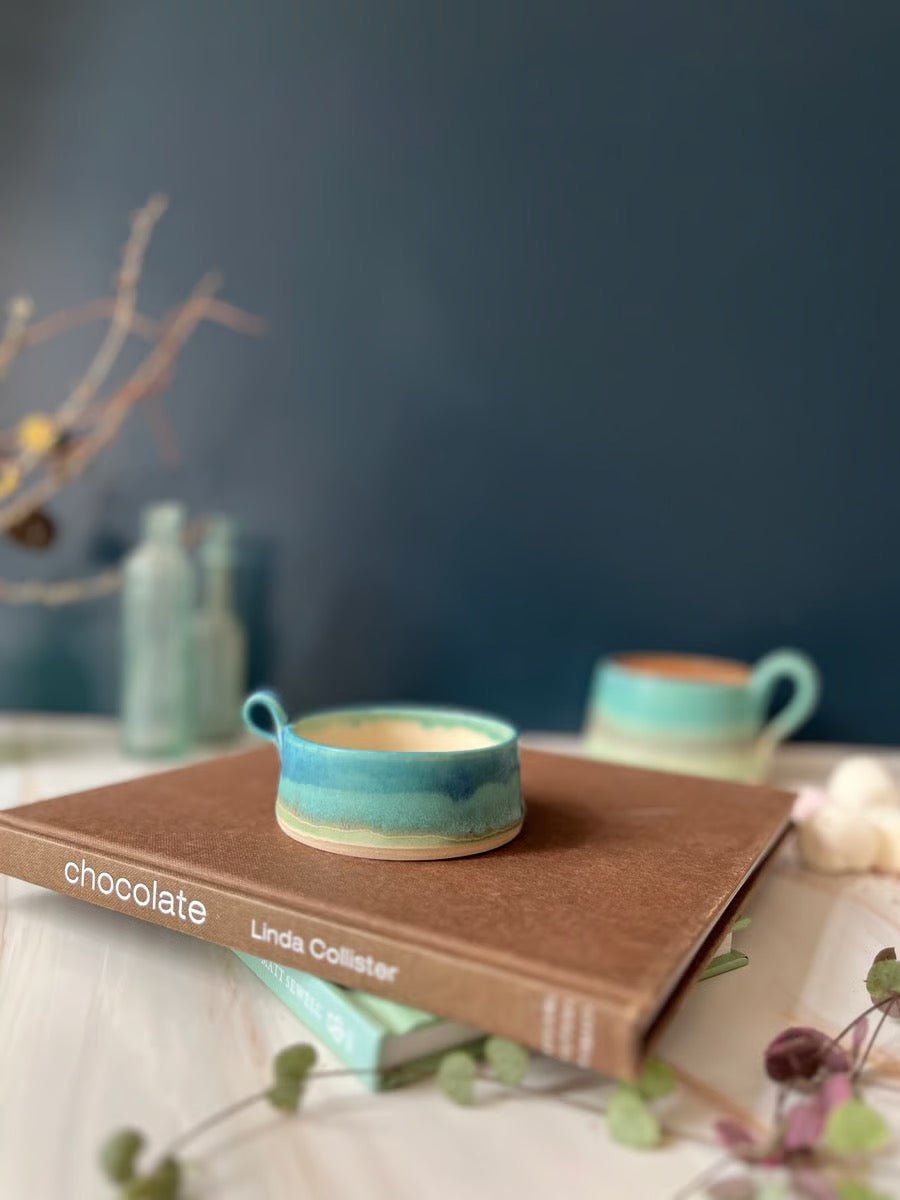 Ceramic Tealight Cup Skyline - Just Makers Lorna Gilbert Ceramics
