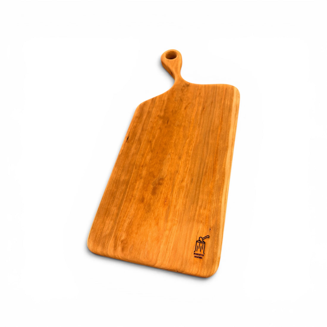 Cherry Wood Handled Board Medium - Woodcutter Creations_Just Makers