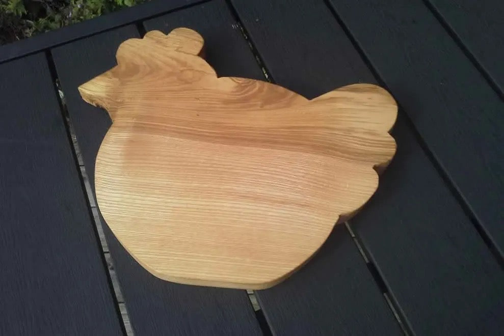 Chicken Serving / Bread Board - Wild Wood Gifts_Just Makers