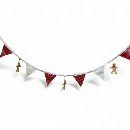 Christmas Gingerbread Man Bunting - Made by Marianne_Just Makers
