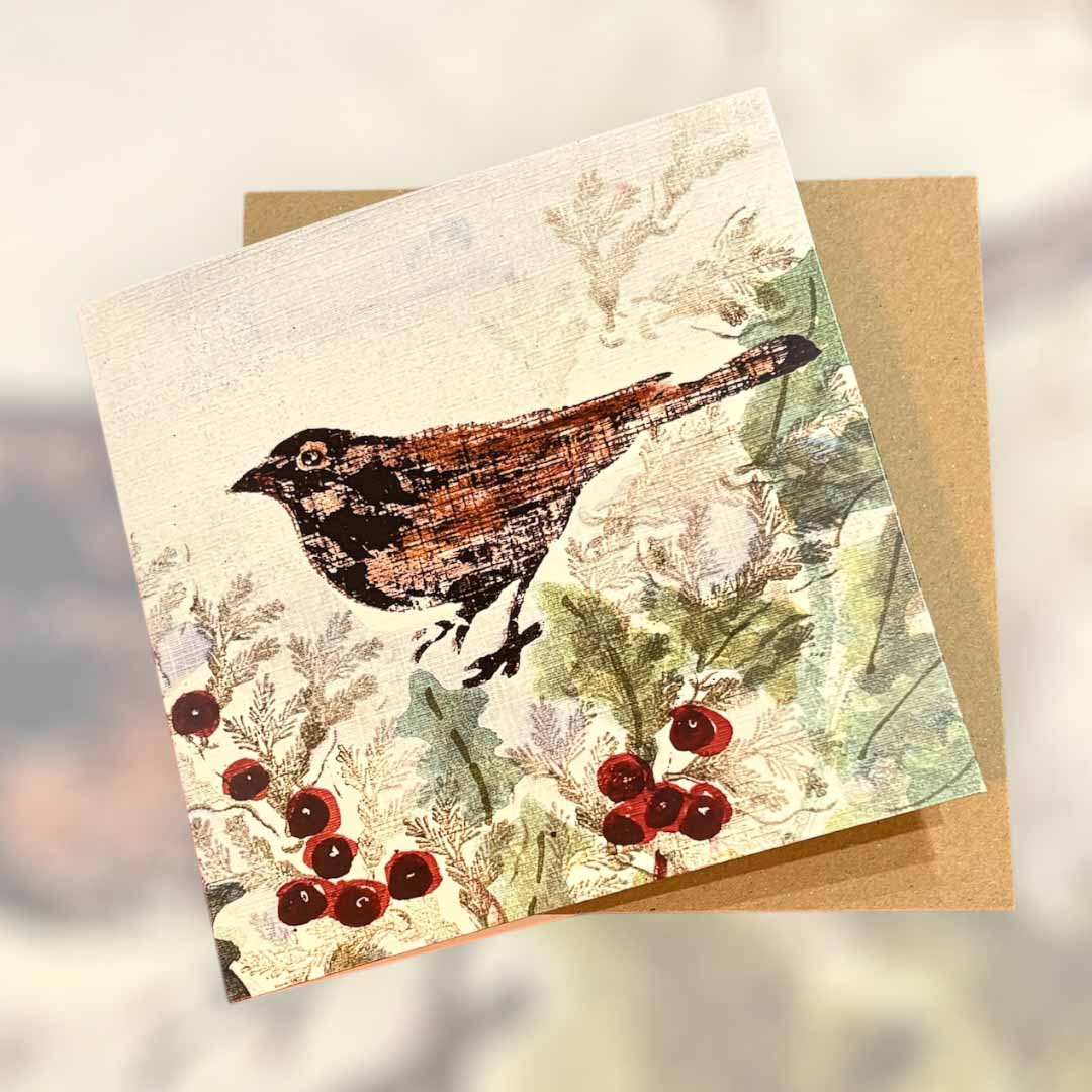 "Christmas" Greeting Card - Gill Kirk_Just Makers