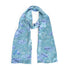 Chrysanthemum and Humming Bird Print 100% Silk Scarf - Pattern Passion_Just Makers