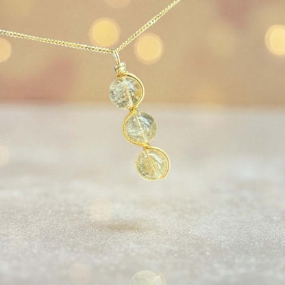 Citrine Necklace - Hart, Body and Soul_Just Makers