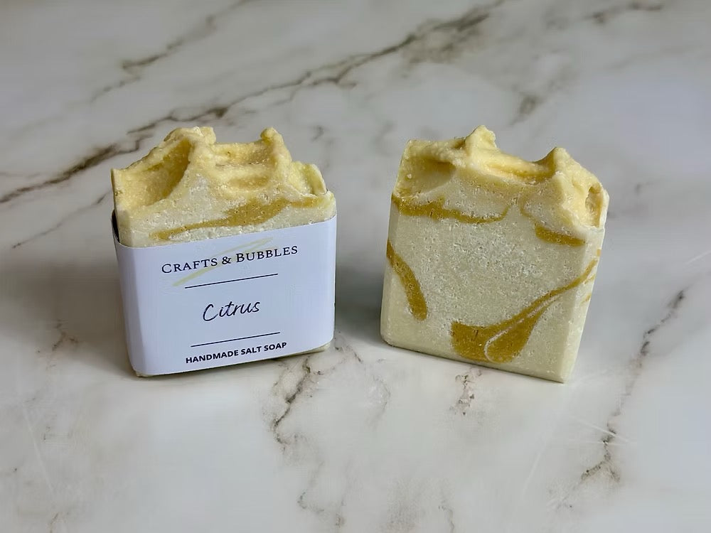 Citrus Salt Soap - Crafts and Bubbles_Just Makers