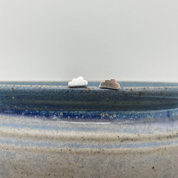 Cloud Studs - Tori Foster Jewellery_Just Makers