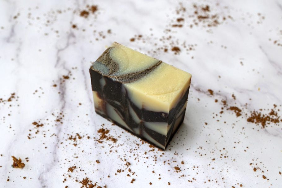 Cocoa and Peppermint Soap - Wharfedale Soaps_Just Makers