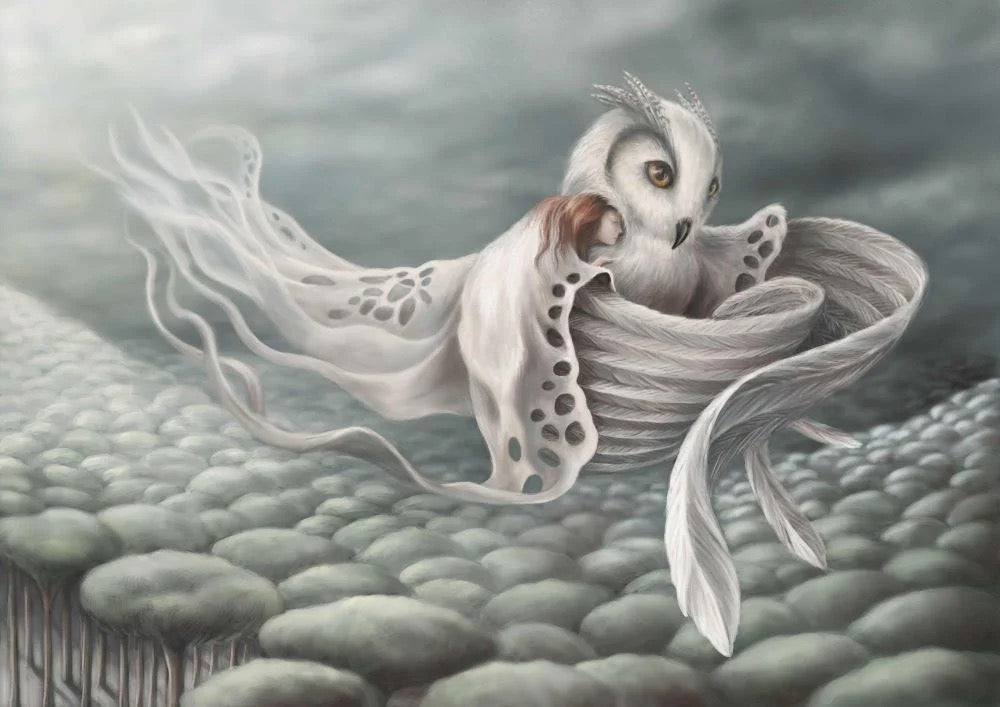 Come Fly with Me Greeting Card Demelsa Haughton - Just Makers Demelsa Haughton Illustration