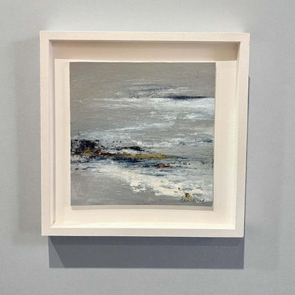 Cool Grey Morning Original Painting by Ailsa Read_Just Makers