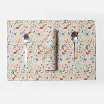 Cotton Table Placemat Botanical Design - Pattern Passion_Just Makers