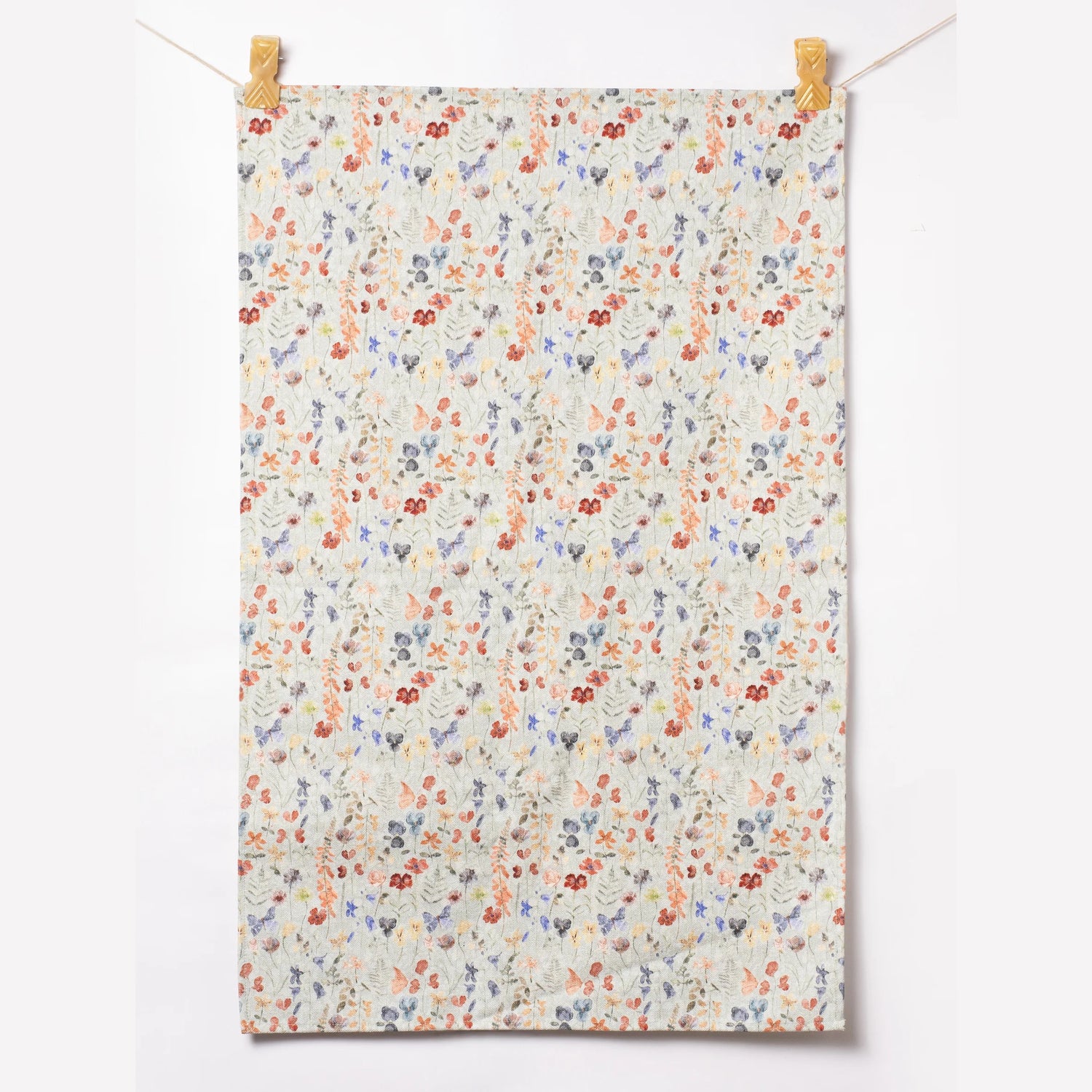 Cotton Tea Towel Botanical Design - Pattern Passion_Just Makers