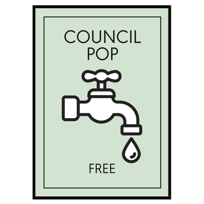 Council Pop A4 Print - The Yorkshire Print Company_Just Makers