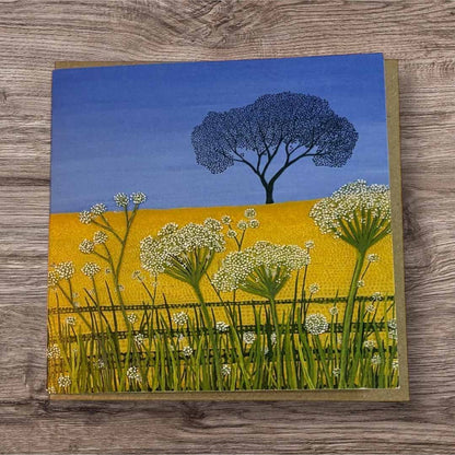 Cow Parsley Mini Card - Sarah Jane Nicholls - Just Makers Sarah Jane Nicholls