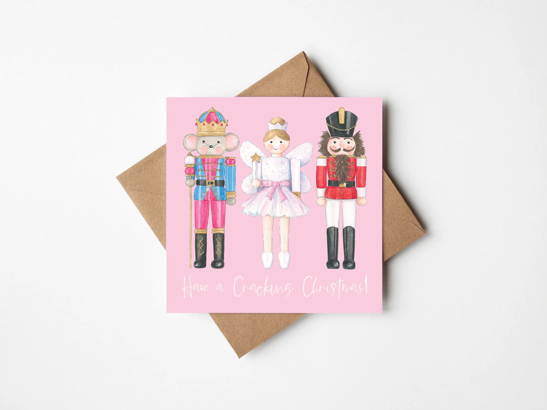 Cracking Christmas Card by Antonia Illustration_Just Makers
