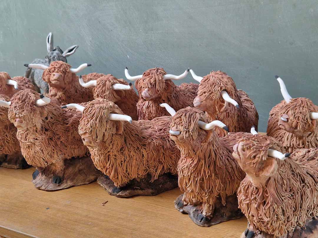 Create a Ceramic Highland Cow Workshop_Just Makers