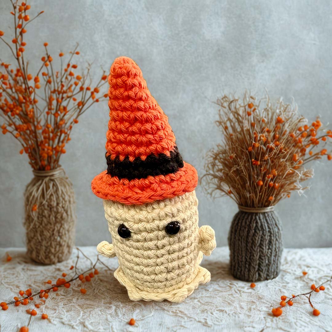 Crochet Ghost - Hooked on Yarn_Just Makers