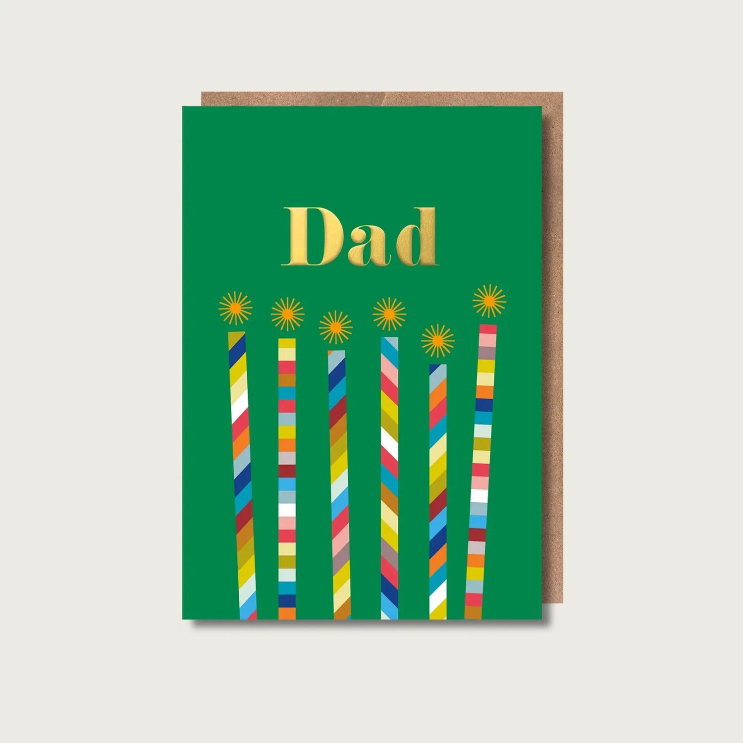 Dad Candles Card - Maggie Magoo Designs_Just Makers