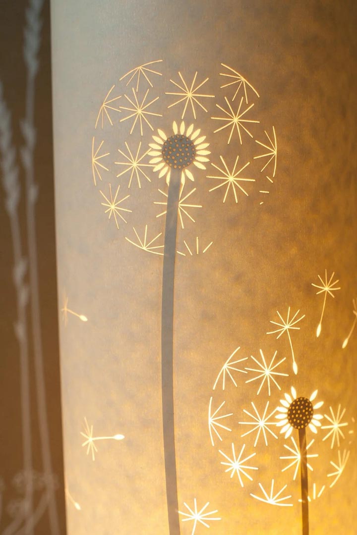 Dandelion Clock Table Lamp by Hannah Nunn_Just Makers