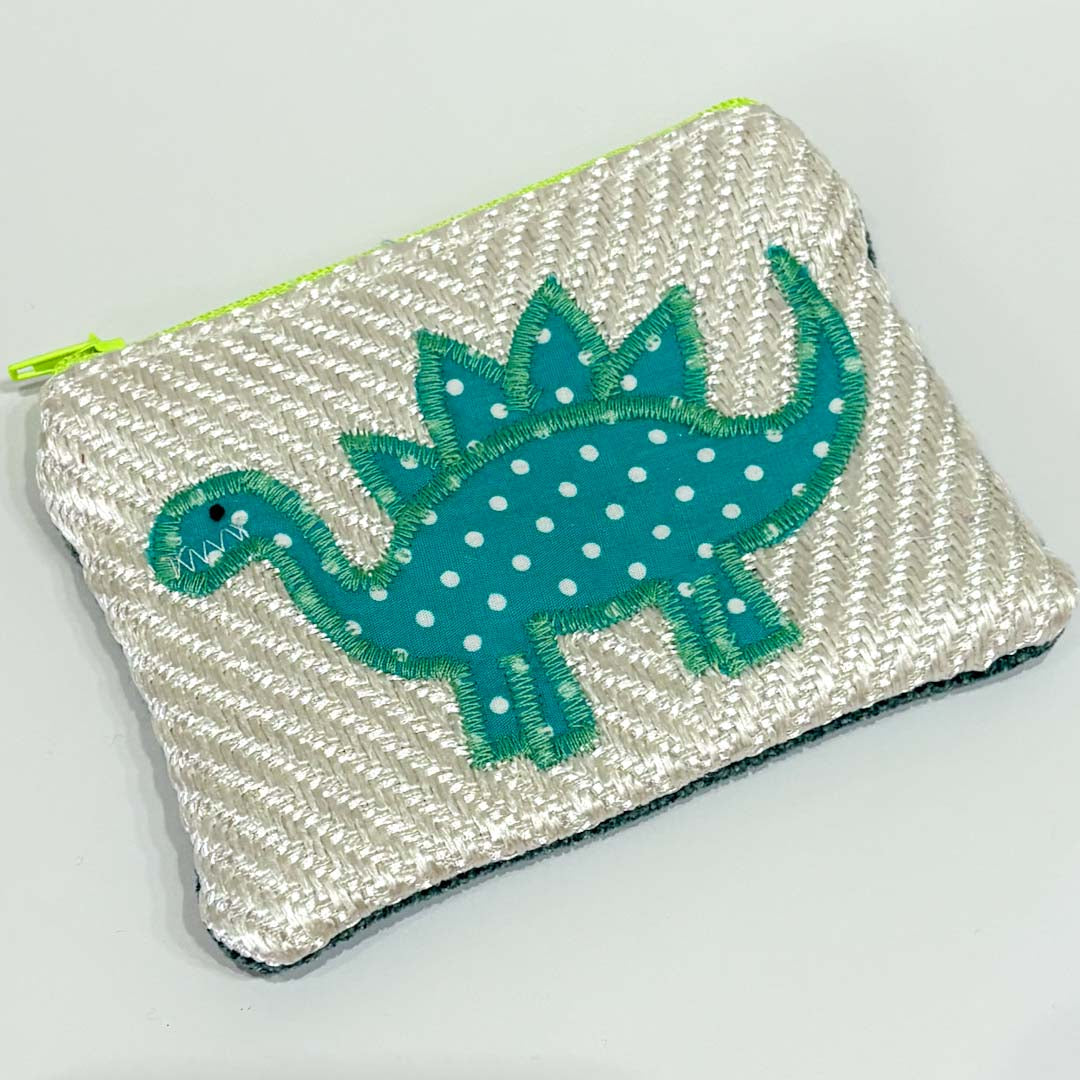 Dinosaur Purse Green Made by Marianne_Just Makers