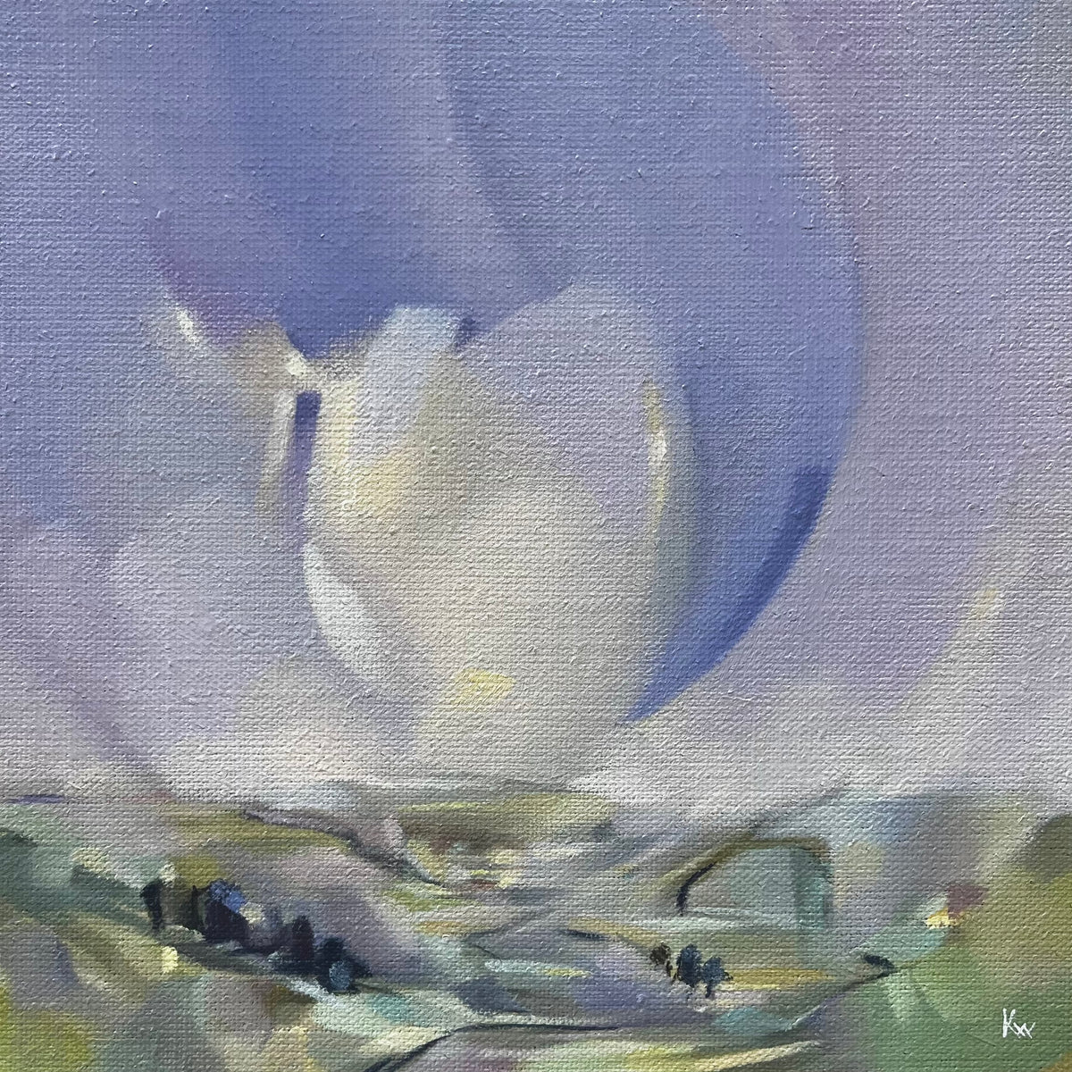 Dissolving Horizon Painting - Katherine Whitby_Just Makers