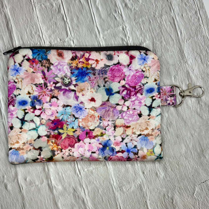 Ditsy Floral Silk Pouch  - Pattern Passion_Just Makers