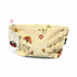 Embroidered Cream Silk Make Up Bag - Amanda Scott_Just Makers