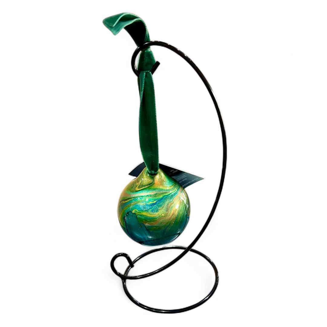 Enchanted Pine Ceramic Bauble - Ashleigh Weller_Just Makers