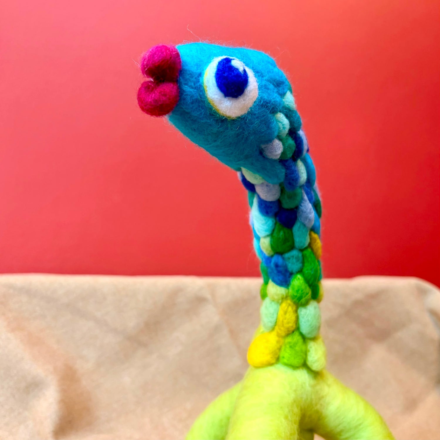 Evolution of Fish Needle Felted Sculpture - Felts by Hannah_Just Makers