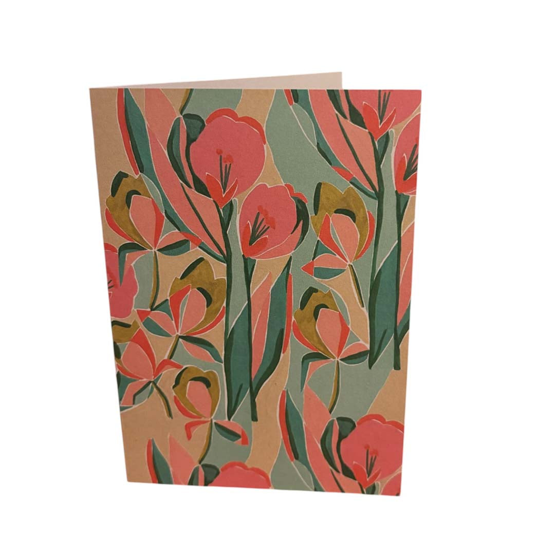Exotic Garden Greeting Card - Megan Carter_Just Makers