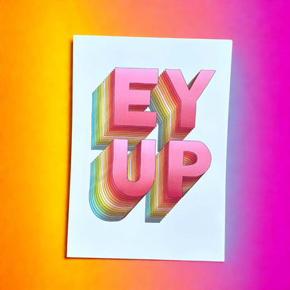 Ey Up Print - Rat Bean Kat_Just Makers
