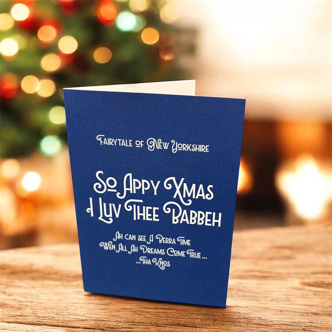 Fairytale of New Yorkshire Card - JAM Artworks_Just Makers