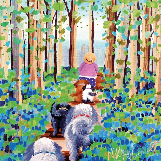 Family Walk Print - Nikky Corker_Just Makers