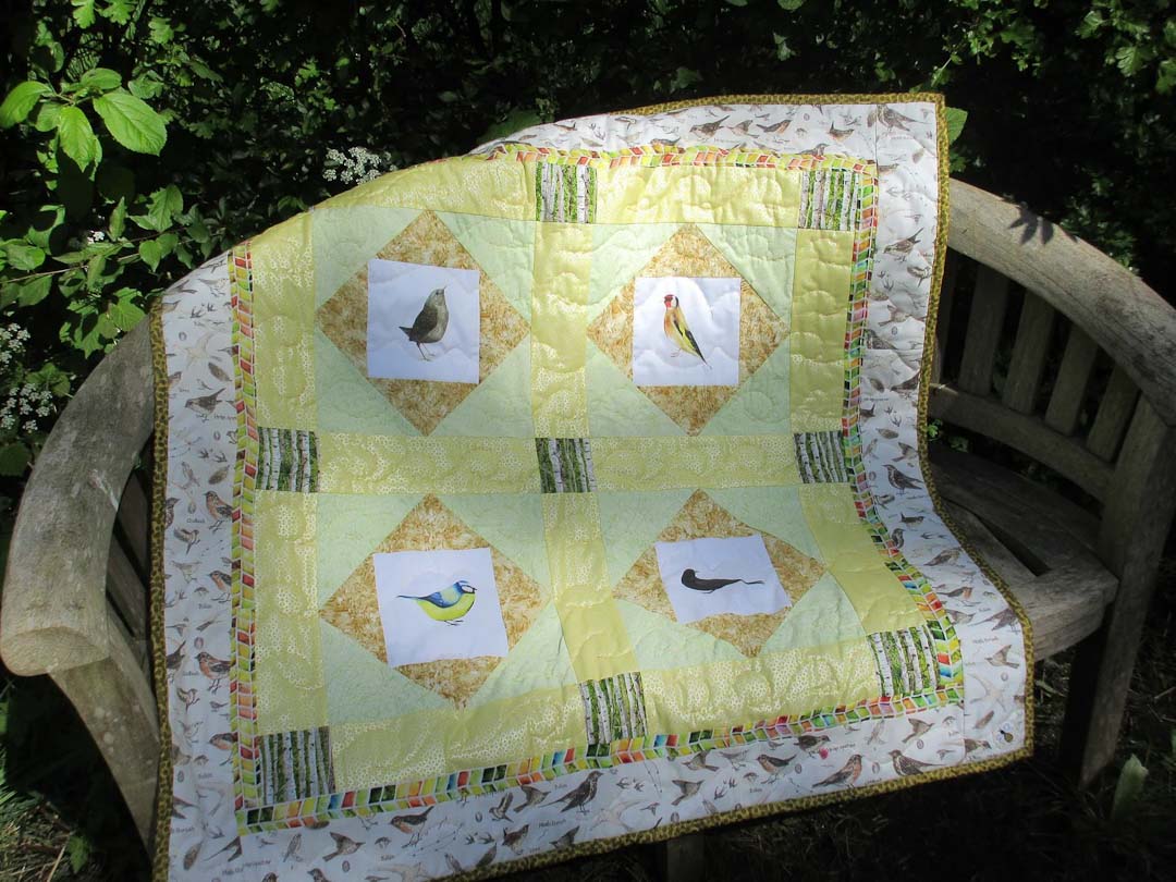 Feed the Birds Quilt - Bee-spoke Quilts_Just Makers