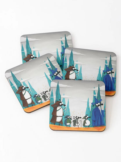 Fellowsheep of the Ring Coaster - Mervyn Tay Art_Just Makers