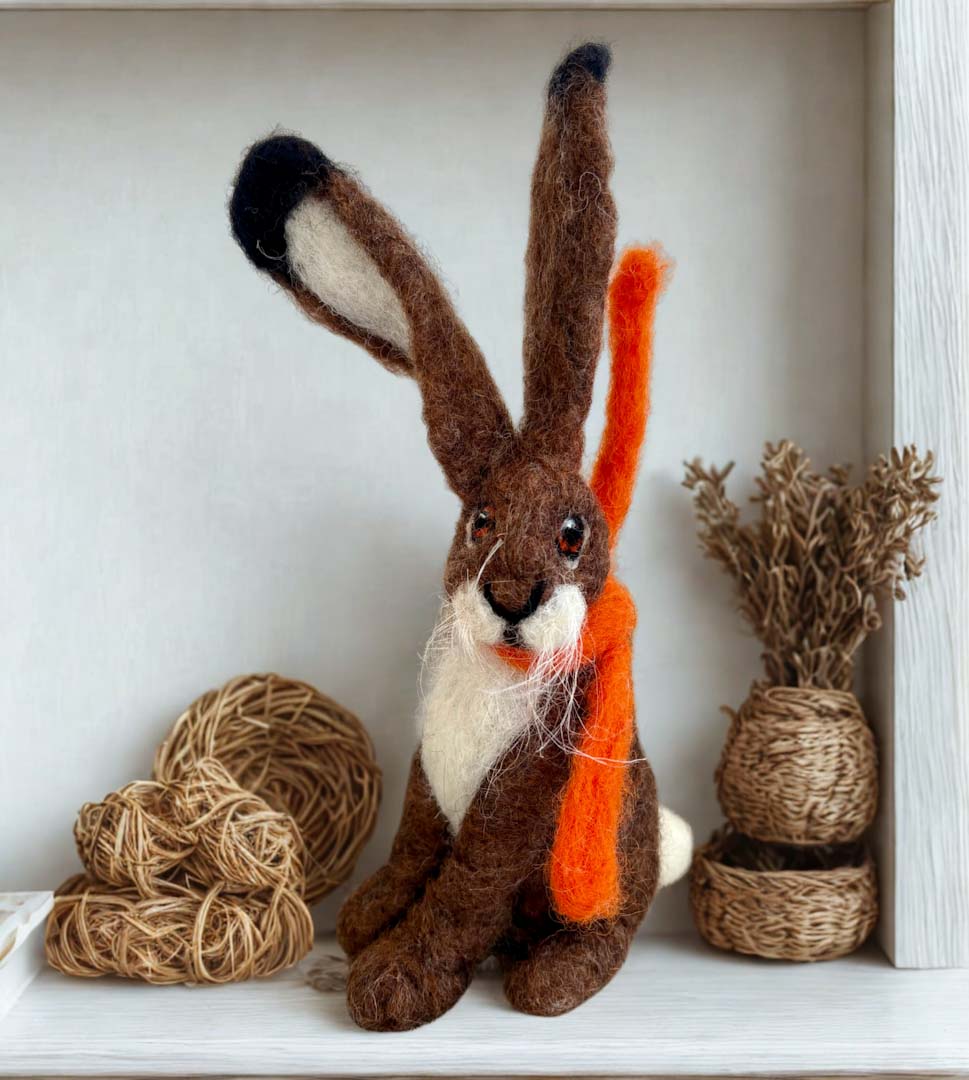 Felt Hare - Pam Chilton_Just Makers