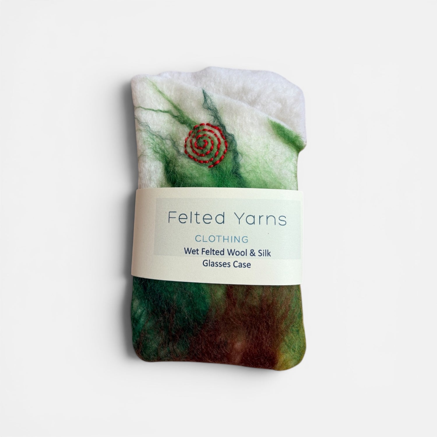 Felted Wool Glasses Case - Felted Yarns_Just Makers