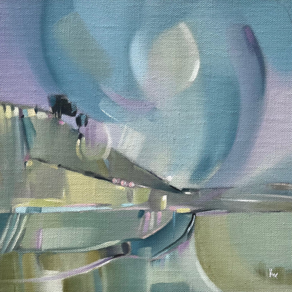 Fields Near and Far Painting - Katherine Whitby_Just Makers