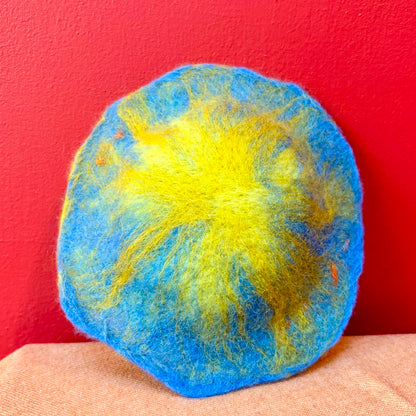 Fishbowl in Green Felt Sculpture - Felts by Hannah_Just Makers